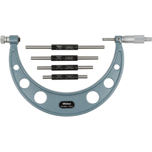 Mitutoyo Outside Micrometer, Series 104 (with interchangeable anvils) - KHM Megatools Corp. Mitutoyo Outside Micrometer, Series 104 (with interchangeable anvils) - KHM Megatools Corp.